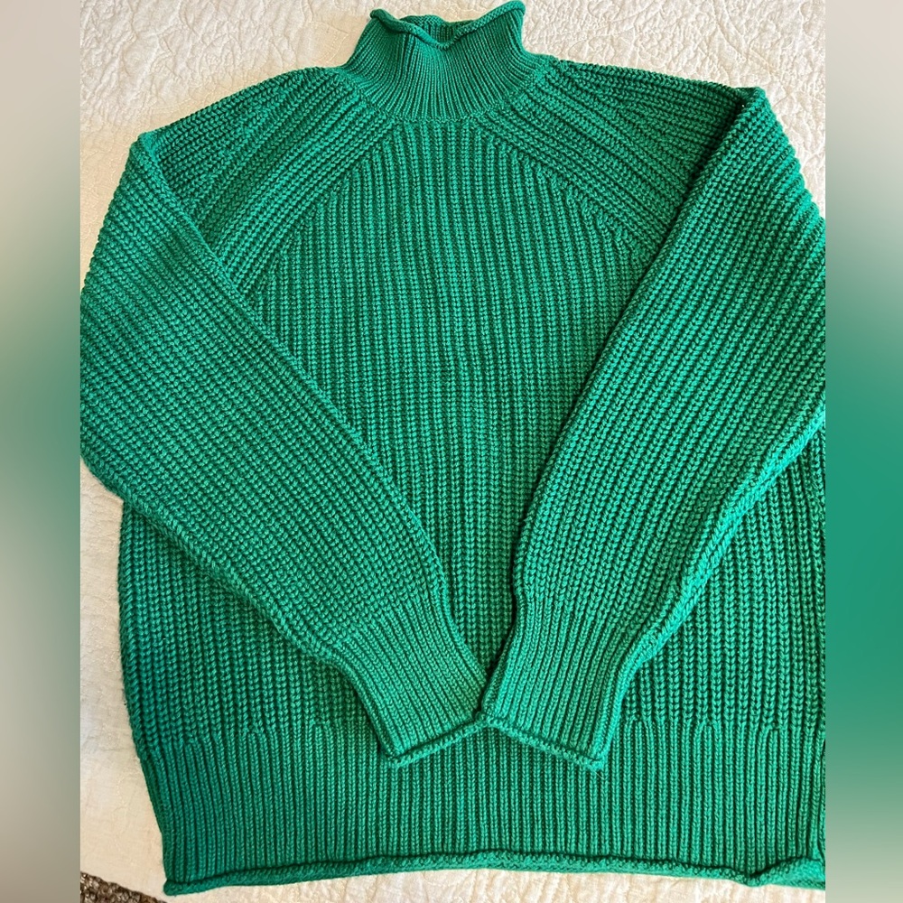 Crew Cotton Oversized Pullover